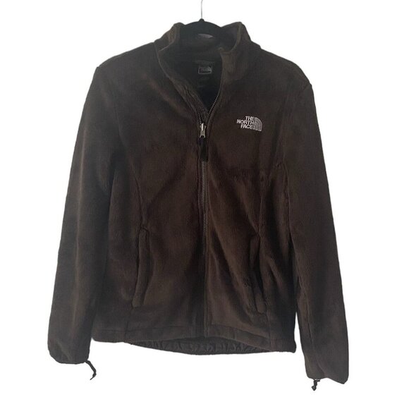 The North Face Osito‎ Brown Fleece Full Zip Jacket Coat - Picture 1 of 5
